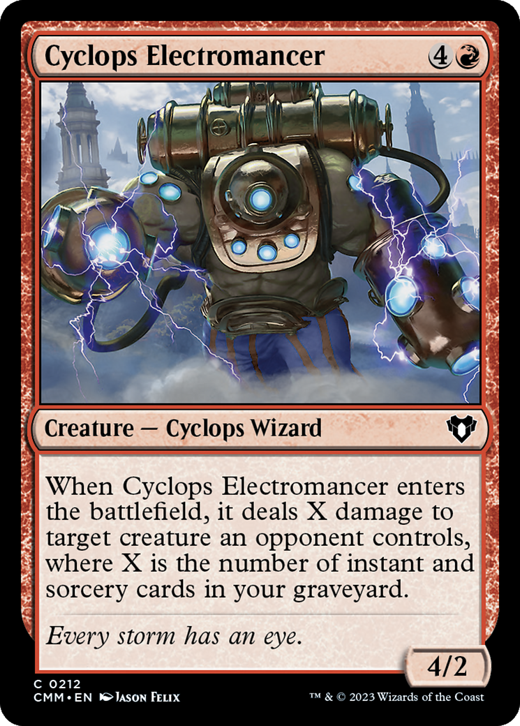 Cyclops Electromancer [Commander Masters] | North Game Den