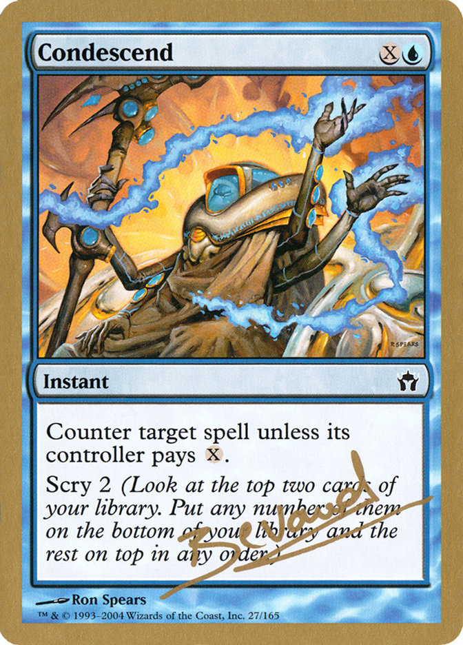 Condescend (Manuel Bevand) [World Championship Decks 2004] | North Game Den