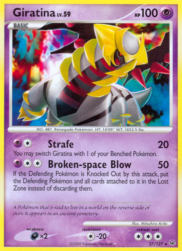 Giratina (27/127) [Platinum: Base Set] | North Game Den