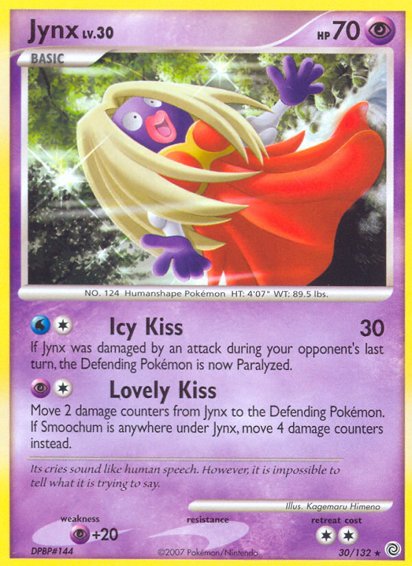 Jynx (30/132) [Diamond & Pearl: Secret Wonders] | North Game Den