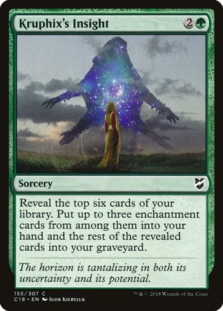 Kruphix's Insight [Commander 2018] | North Game Den
