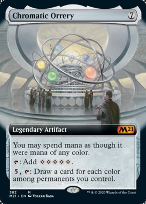 Chromatic Orrery (Extended Art) [Core Set 2021] | North Game Den