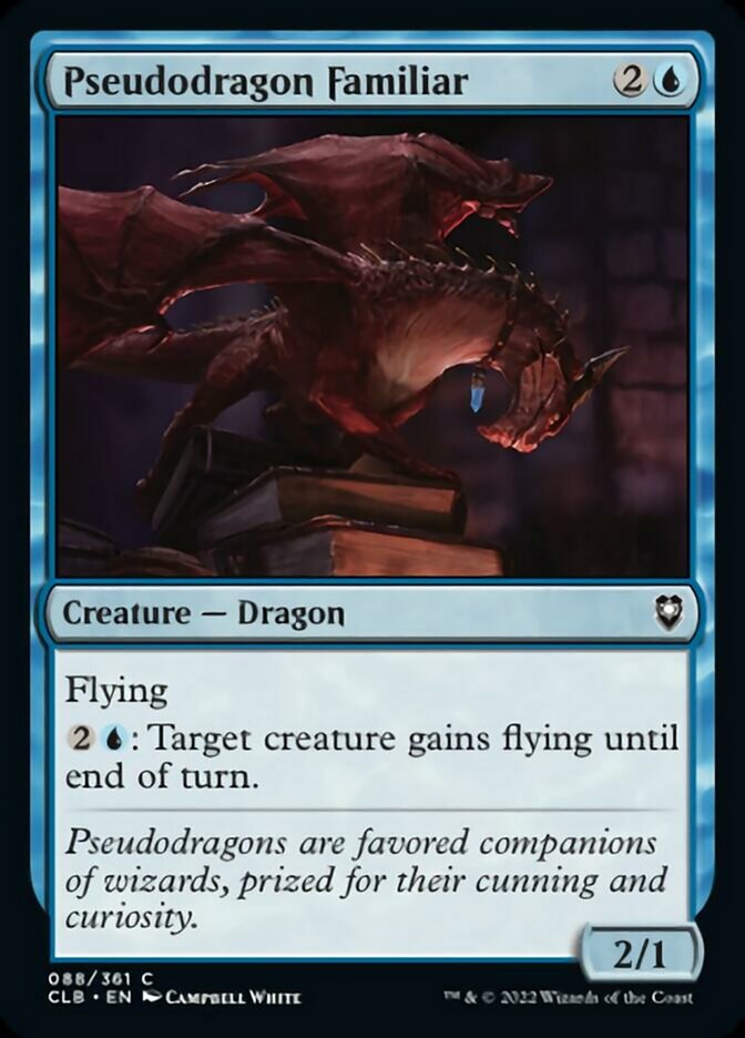 Pseudodragon Familiar [Commander Legends: Battle for Baldur's Gate] | North Game Den