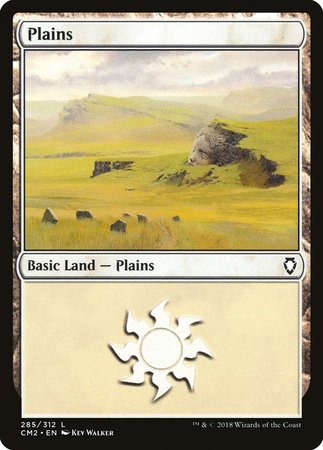 Plains (285) [Commander Anthology Volume II] | North Game Den