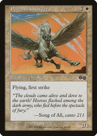 Pegasus Charger [Urza's Saga] | North Game Den