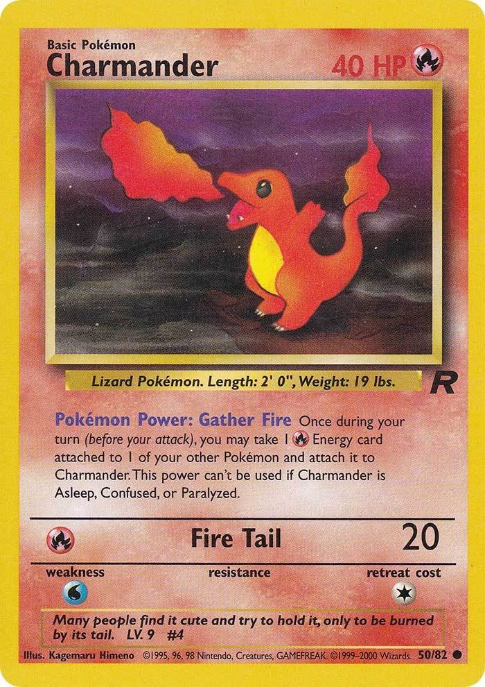 Charmander (50/82) [Team Rocket Unlimited] | North Game Den