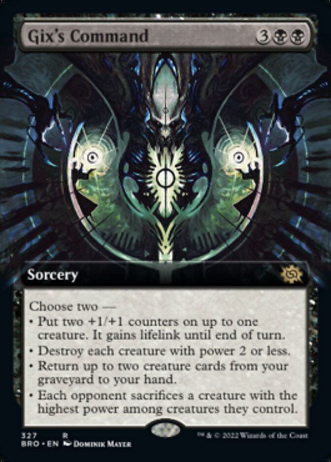 Gix's Command (Extended Art) [The Brothers' War] | North Game Den