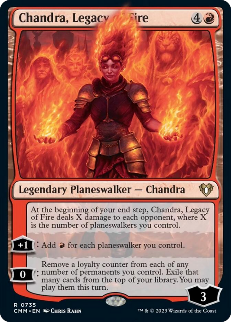 Chandra, Legacy of Fire [Commander Masters] | North Game Den