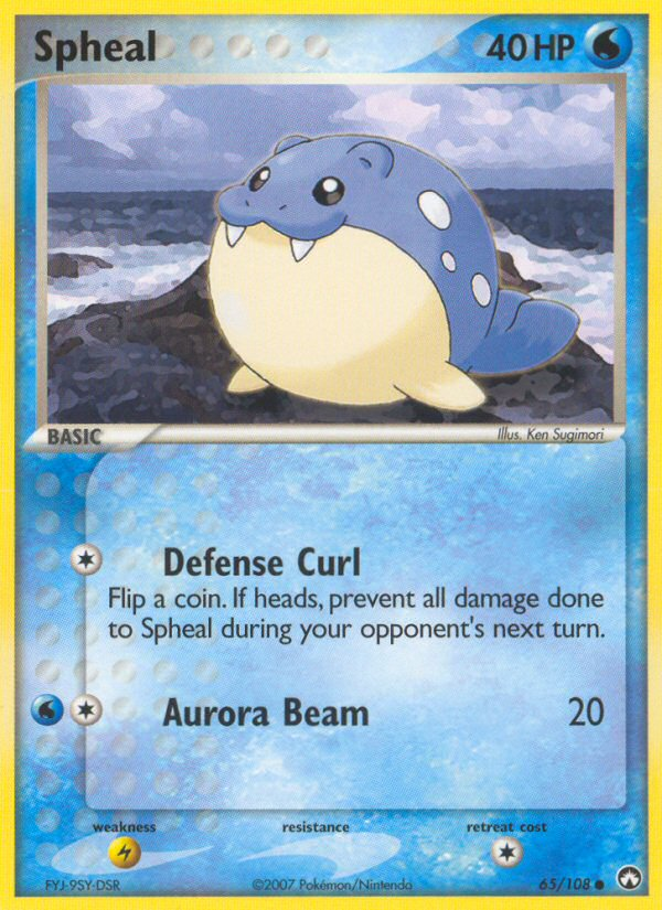 Spheal (65/108) [EX: Power Keepers] | North Game Den