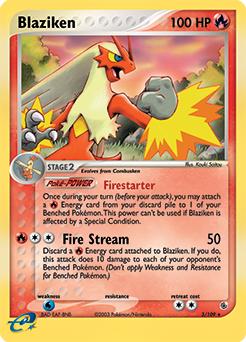 Blaziken (3/109) [EX: Battle Stadium] | North Game Den