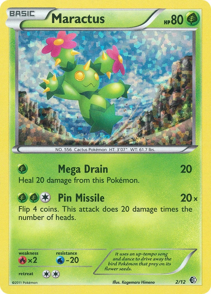 Maractus (2/12) [McDonald's Promos: 2011 Collection] | North Game Den