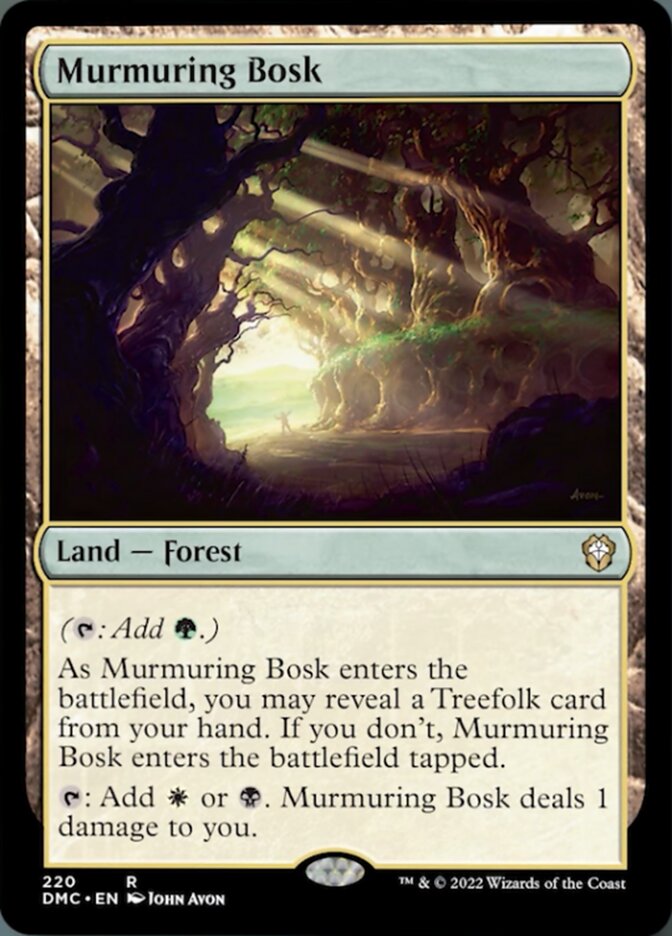 Murmuring Bosk [Dominaria United Commander] | North Game Den