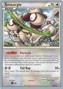 Smeargle (8/90) (Eeltwo - Chase Moloney) [World Championships 2012] | North Game Den