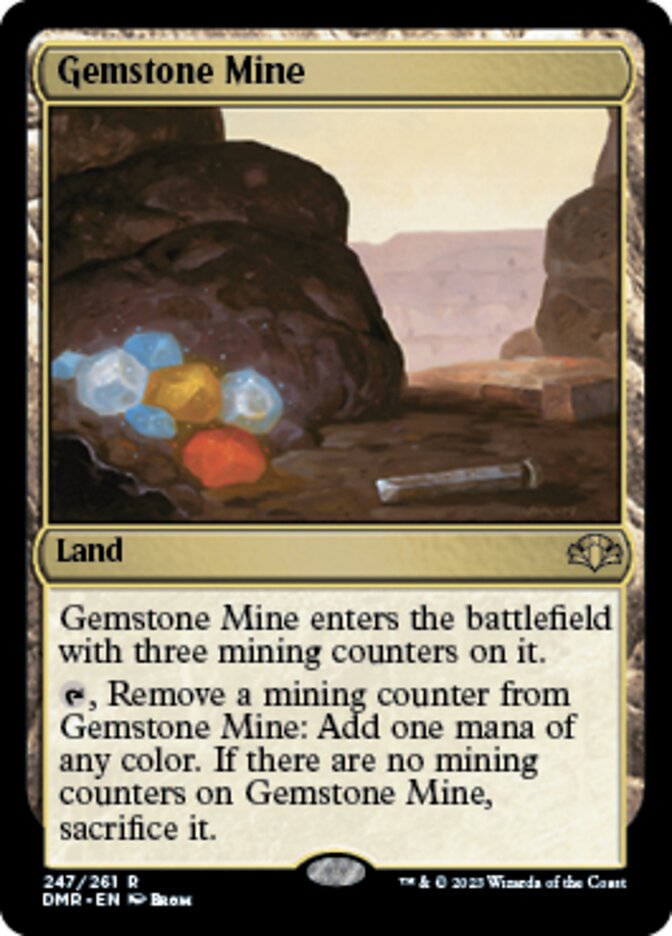 Gemstone Mine [Dominaria Remastered] | North Game Den