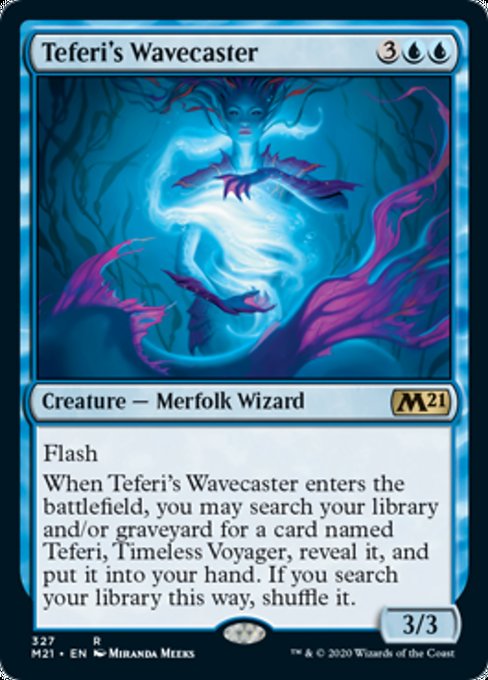 Teferi's Wavecaster [Core Set 2021] | North Game Den