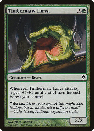 Timbermaw Larva [Zendikar] | North Game Den