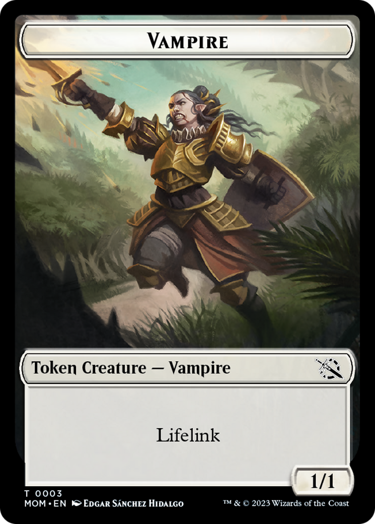 Vampire Token [March of the Machine Tokens] | North Game Den