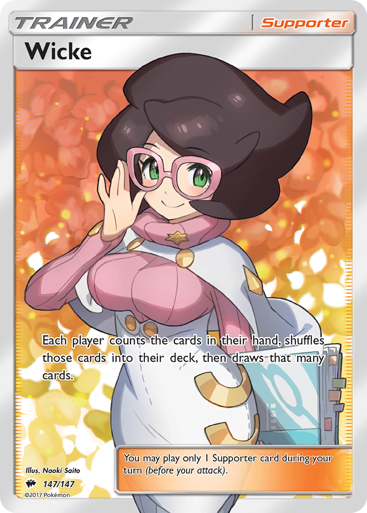 Wicke (147/147) [Sun & Moon: Burning Shadows] | North Game Den