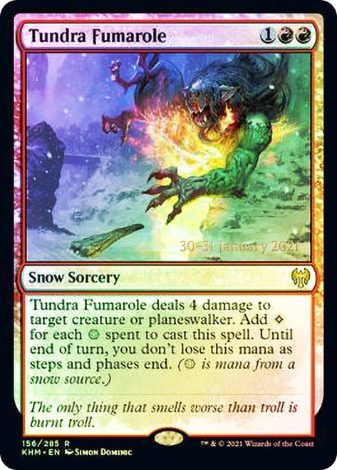 Tundra Fumarole  [Kaldheim Prerelease Promos] | North Game Den