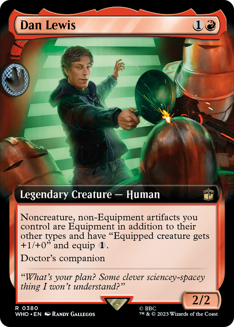 Dan Lewis (Extended Art) [Doctor Who] | North Game Den