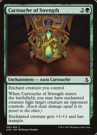 Cartouche of Strength [Amonkhet] | North Game Den