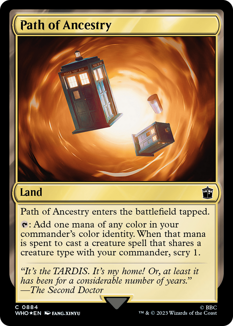 Path of Ancestry (Surge Foil) [Doctor Who] | North Game Den