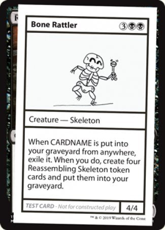 Bone Rattler (2021 Edition) [Mystery Booster Playtest Cards] | North Game Den