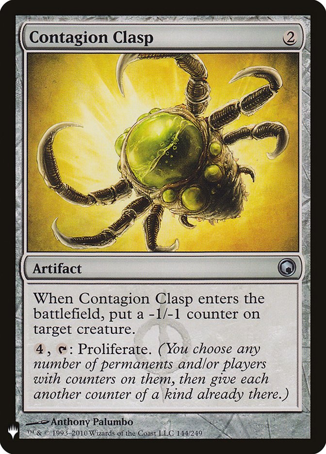 Contagion Clasp [Mystery Booster] | North Game Den