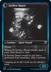 Overwhelmed Archivist // Archive Haunt [Innistrad: Double Feature] | North Game Den