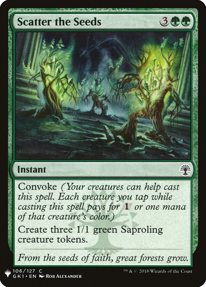 Scatter the Seeds [Mystery Booster] | North Game Den