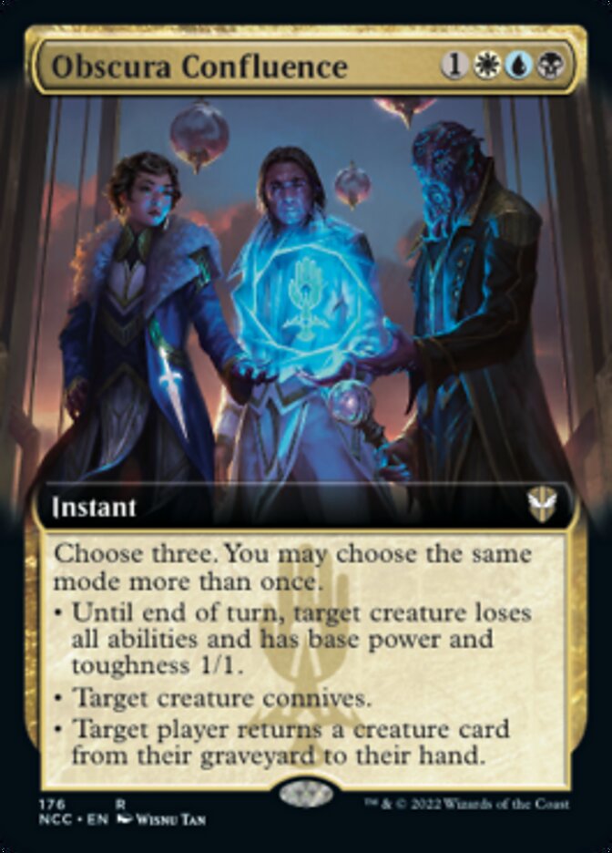 Obscura Confluence (Extended Art) [Streets of New Capenna Commander] | North Game Den