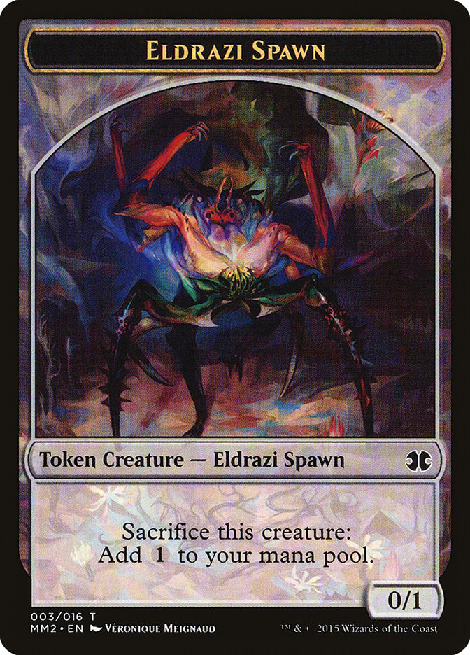 Eldrazi Spawn (003/016) [Modern Masters 2015 Tokens] | North Game Den