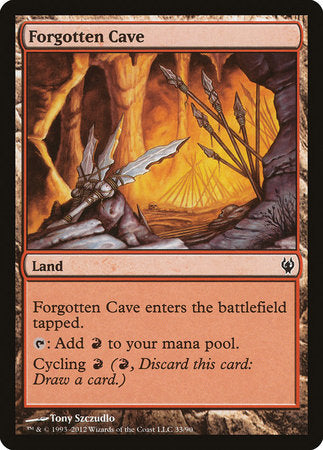 Forgotten Cave [Duel Decks: Izzet vs. Golgari] | North Game Den