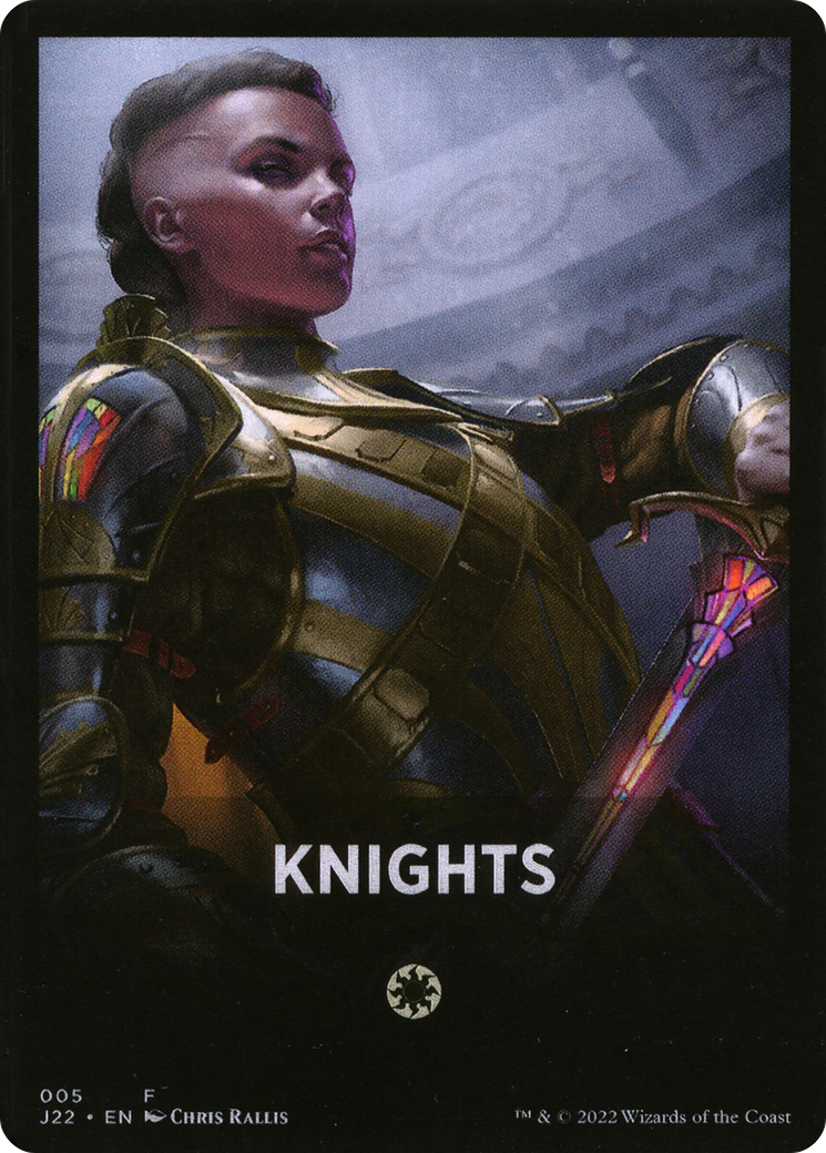 Knights Theme Card [Jumpstart 2022 Front Cards] | North Game Den