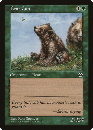 Bear Cub [Portal Second Age] | North Game Den