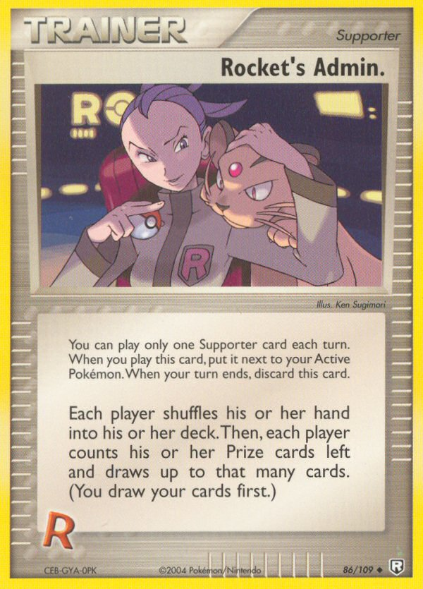 Rocket's Admin. (86/109) [EX: Team Rocket Returns] | North Game Den