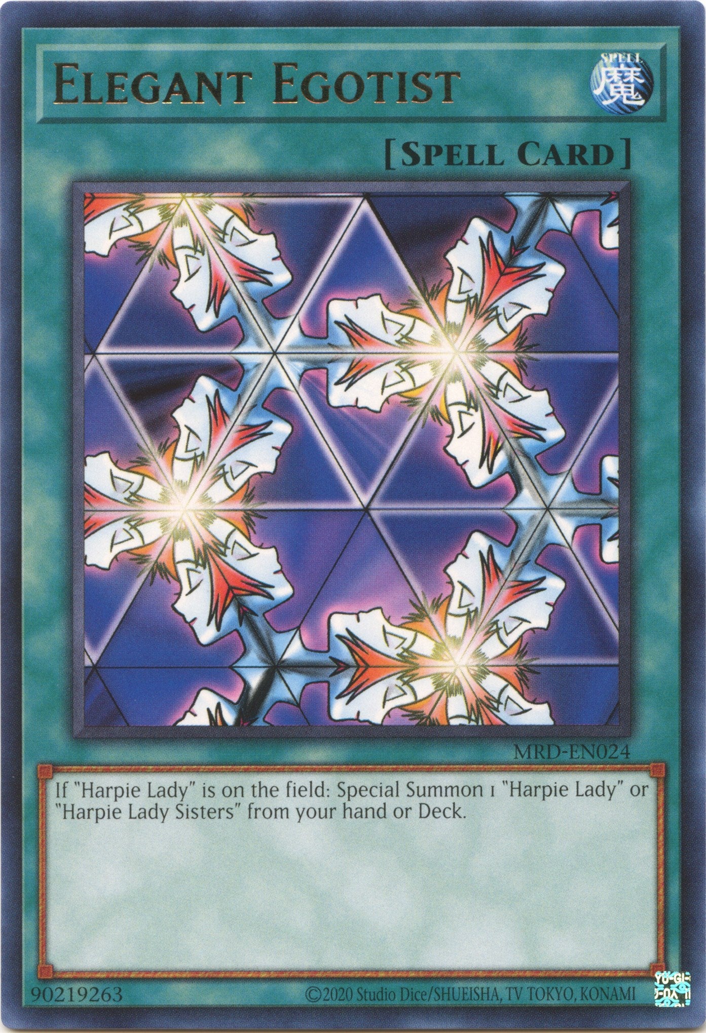 Elegant Egotist (25th Anniversary) [MRD-EN024] Rare | North Game Den