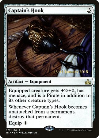 Captain's Hook [Rivals of Ixalan Promos] | North Game Den