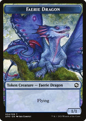 Devil // Faerie Dragon Double-sided Token [Dungeons & Dragons: Adventures in the Forgotten Realms Tokens] | North Game Den