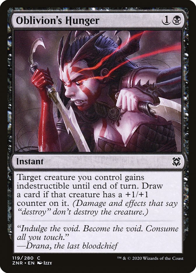 Oblivion's Hunger [Zendikar Rising] | North Game Den