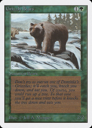 Grizzly Bears [Unlimited Edition] | North Game Den