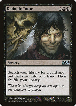 Diabolic Tutor [Magic 2014] | North Game Den