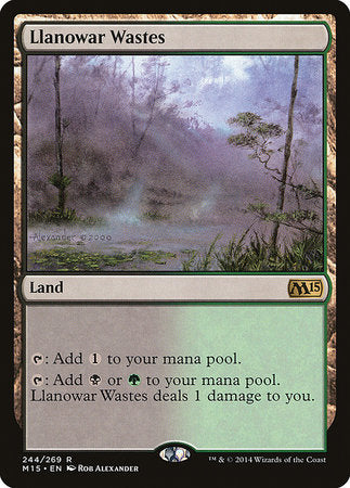 Llanowar Wastes [Magic 2015] | North Game Den