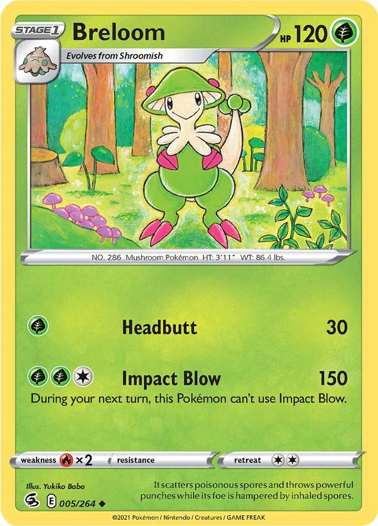 Breloom (005/264) [Sword & Shield: Fusion Strike] | North Game Den