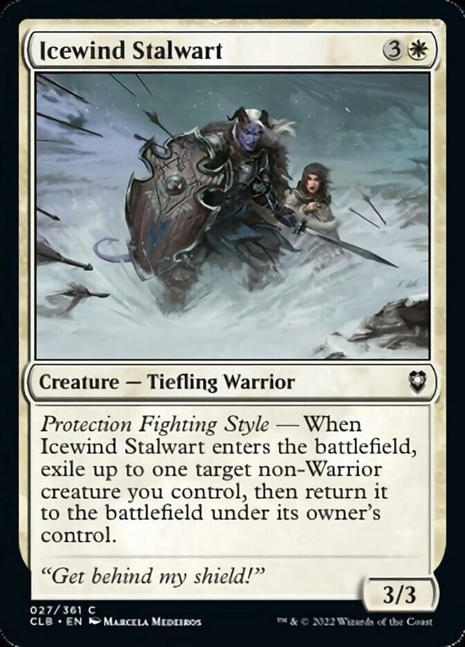 Icewind Stalwart [Commander Legends: Battle for Baldur's Gate] | North Game Den