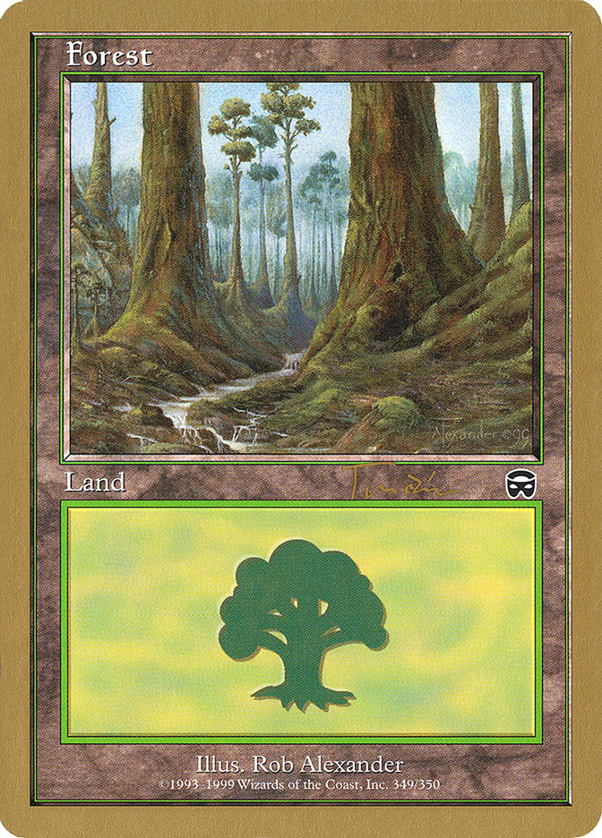 Forest (jt349) (Jan Tomcani) [World Championship Decks 2001] | North Game Den