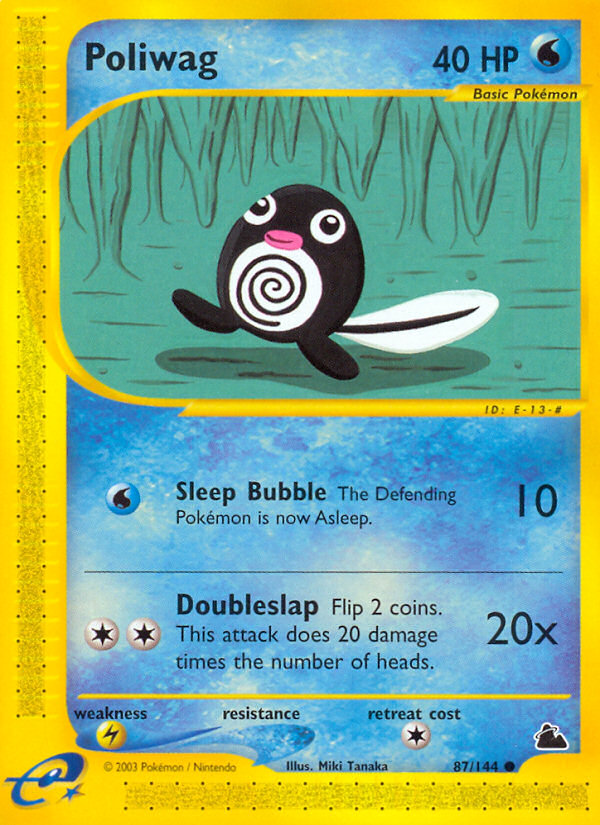 Poliwag (87/144) [Skyridge] | North Game Den