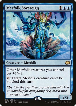 Merfolk Sovereign [Duel Decks: Merfolk vs. Goblins] | North Game Den