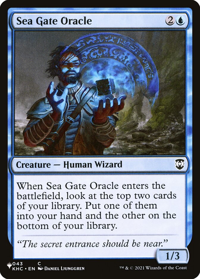 Sea Gate Oracle [The List] | North Game Den