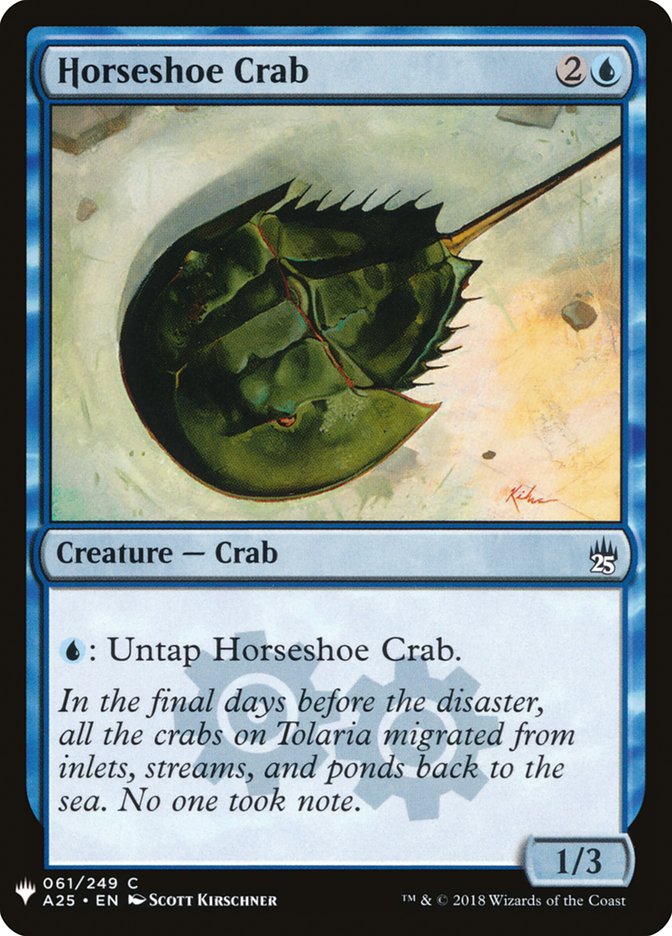 Horseshoe Crab [Mystery Booster] | North Game Den